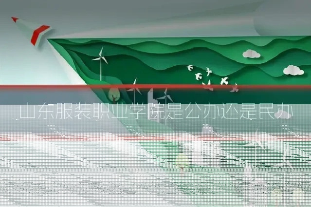 山东服装职业学院是公办还是民办