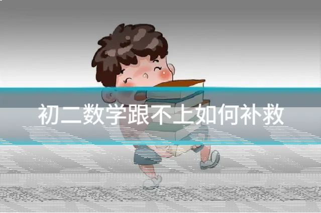 初二数学跟不上如何补救
