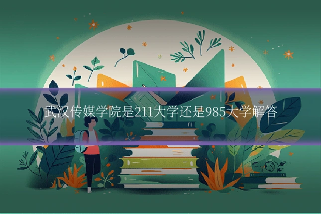 武汉传媒学院是211大学还是985大学解答