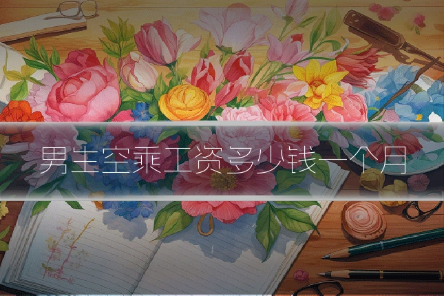 男生空乘工资多少钱一个月