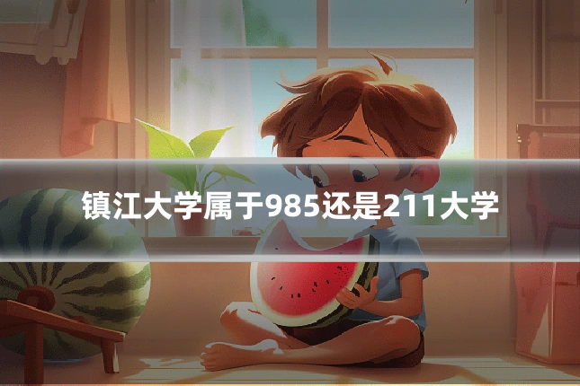 镇江大学属于985还是211大学