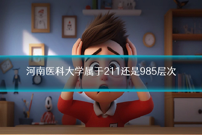 河南医科大学属于211还是985层次