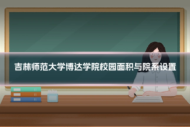 吉林师范大学博达学院校园面积与院系设置