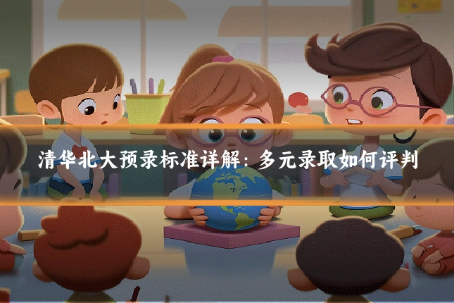 清华北大预录标准详解：多元录取如何评判