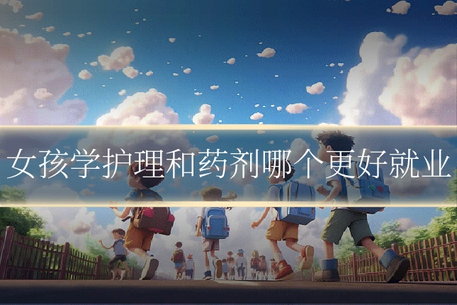 女孩学护理和药剂哪个更好就业