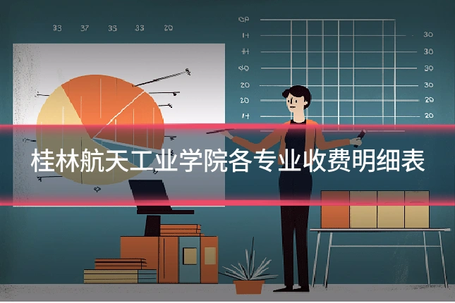 桂林航天工业学院各专业收费明细表