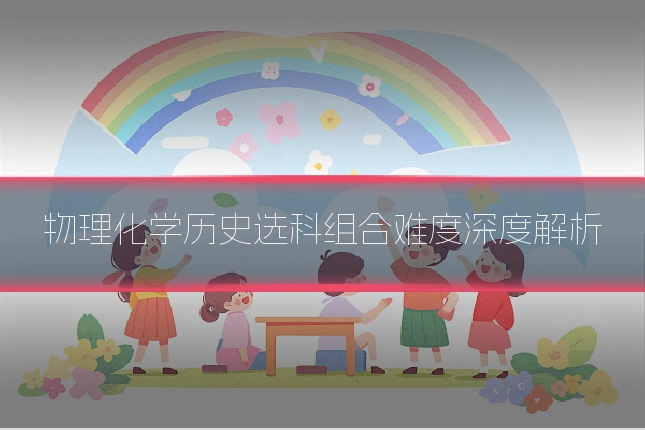 物理化学历史选科组合难度深度解析
