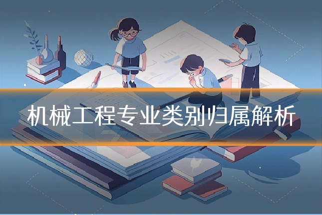 机械工程专业类别归属解析