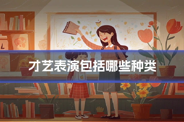 才艺表演包括哪些种类