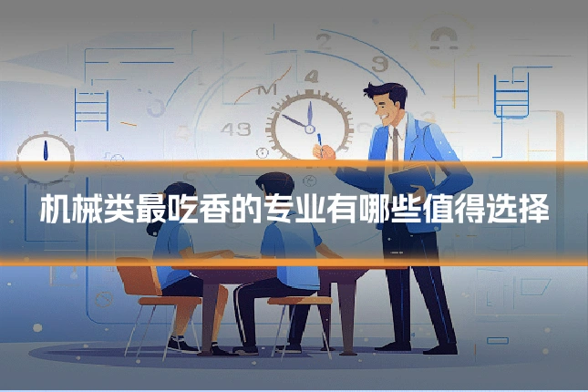 机械类最吃香的专业有哪些值得选择