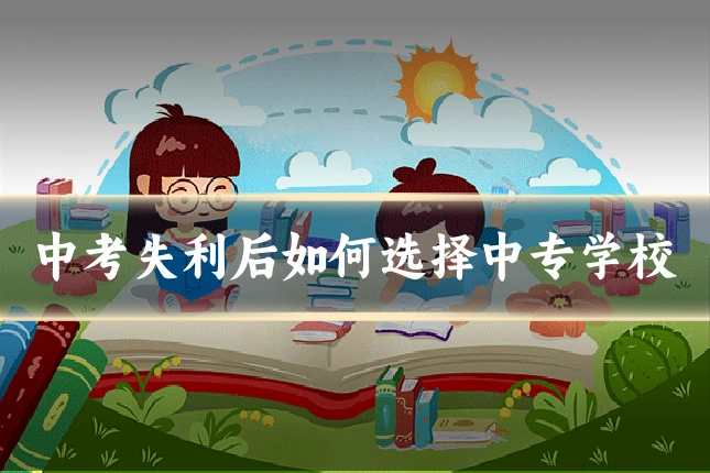 中考失利后如何选择中专学校