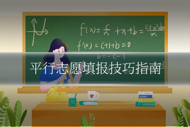 平行志愿填报技巧指南