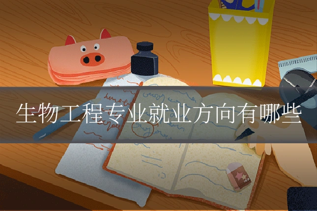 生物工程专业就业方向有哪些