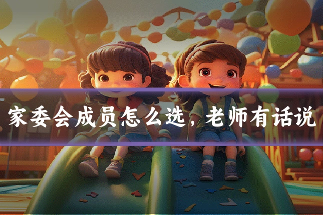 家委会成员怎么选，老师有话说