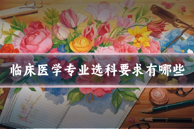 临床医学专业选科要求有哪些