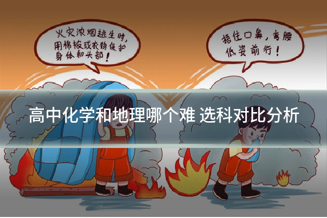 高中化学和地理哪个难 选科对比分析