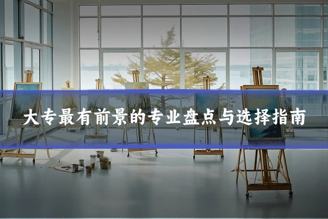 大专最有前景的专业盘点与选择指南