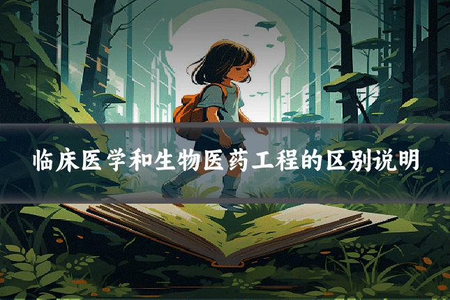 临床医学和生物医药工程的区别说明