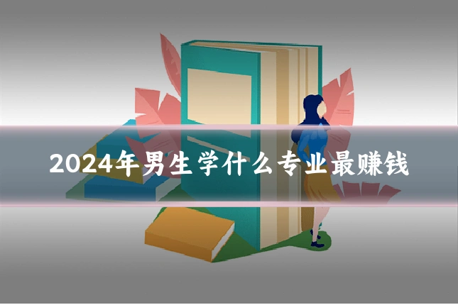 2024年男生学什么专业最赚钱