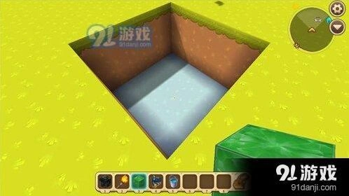 迷你世界地面发光技巧教学