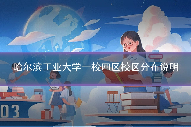 哈尔滨工业大学一校四区校区分布说明