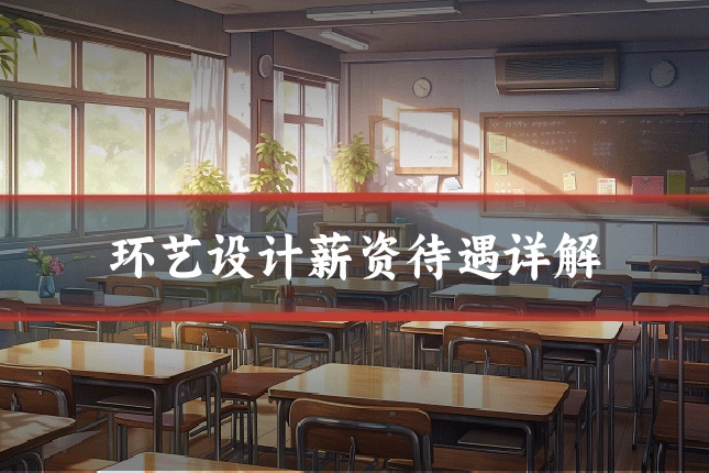 环艺设计薪资待遇详解