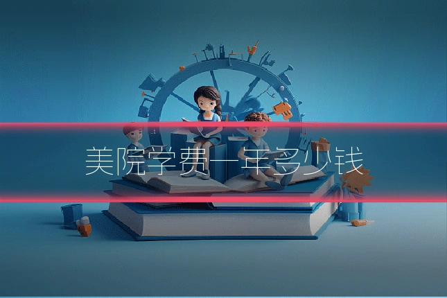 美院学费一年多少钱