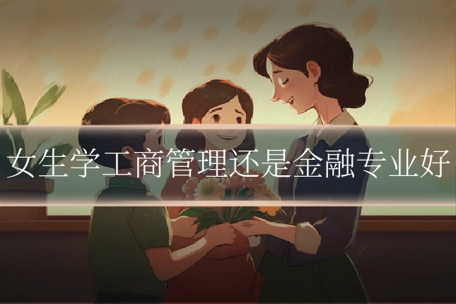 女生学工商管理还是金融专业好