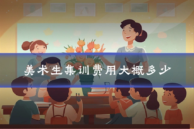 美术生集训费用大概多少