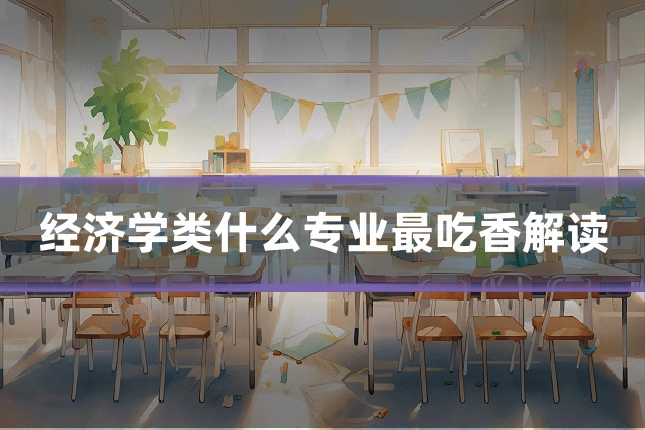 经济学类什么专业最吃香解读