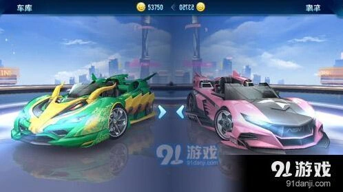 QQ飞车手游粉色风暴对比龙影哪个好