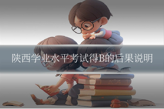 陕西学业水平考试得B的后果说明