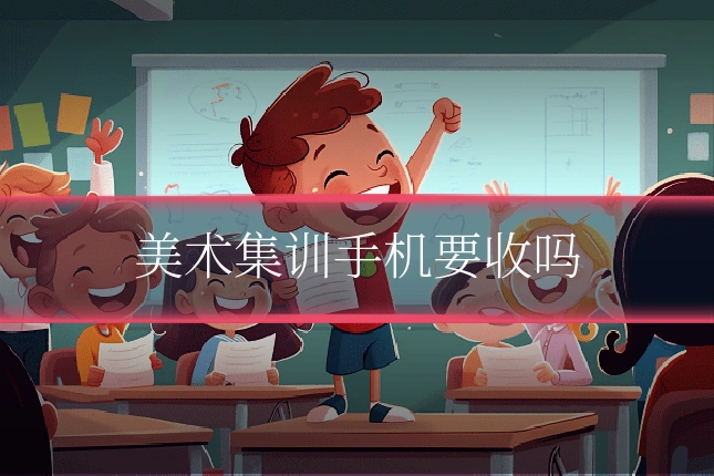 美术集训手机要收吗