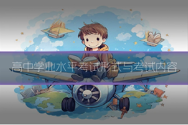 高中学业水平考试形式与考试内容