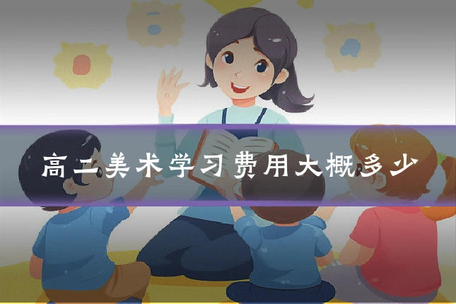 高二美术学习费用大概多少
