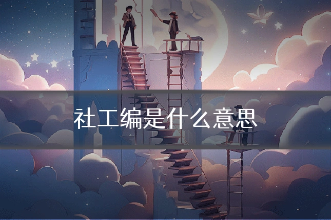 社工编是什么意思