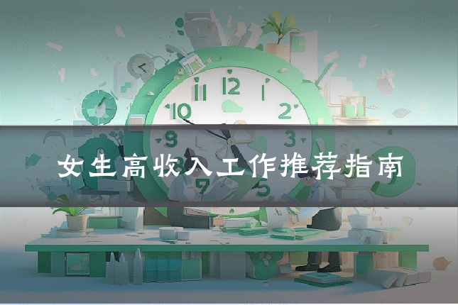 女生高收入工作推荐指南