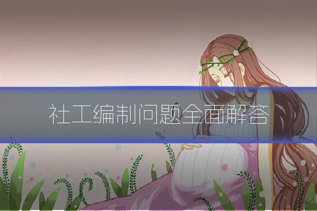 社工编制问题全面解答