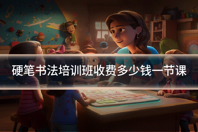 硬笔书法培训班收费多少钱一节课
