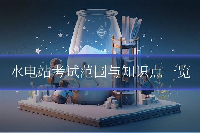 水电站考试范围与知识点一览