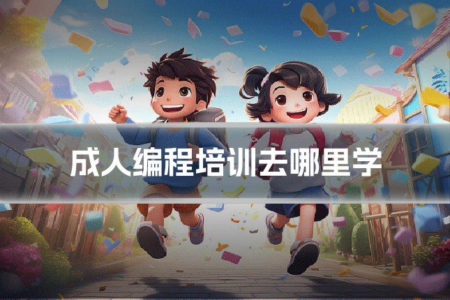 成人编程培训去哪里学