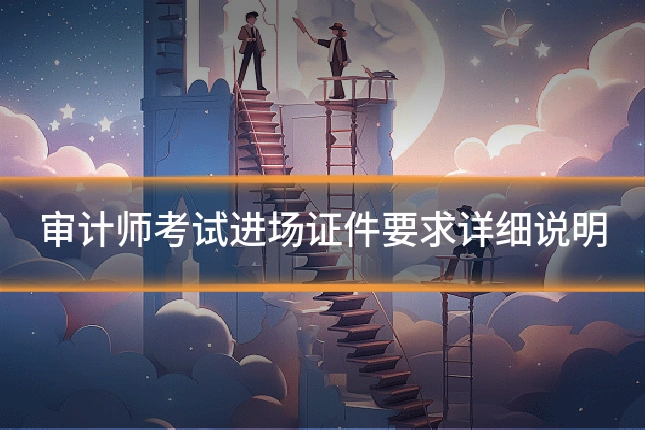 审计师考试进场证件要求详细说明