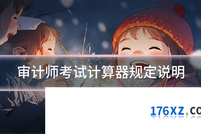 审计师考试计算器规定说明