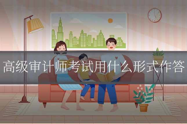 高级审计师考试用什么形式作答