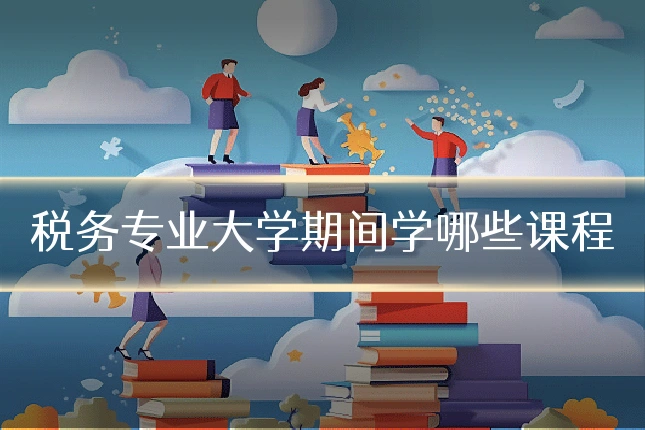 税务专业大学期间学哪些课程