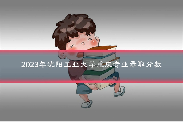 2023年沈阳工业大学重庆专业录取分数