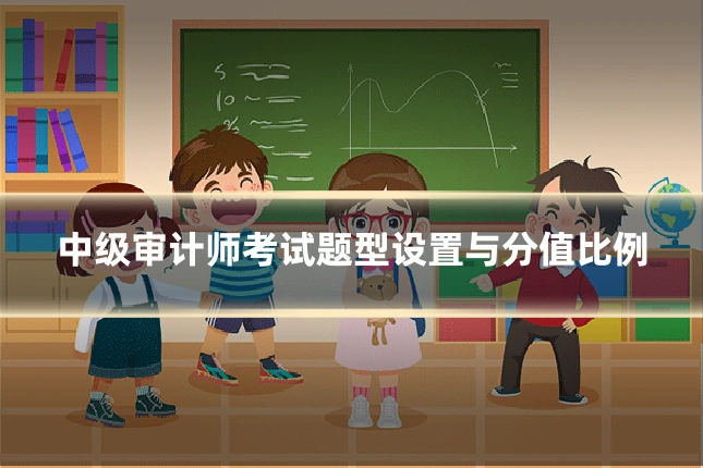 中级审计师考试题型设置与分值比例