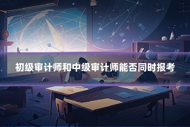 初级审计师和中级审计师能否同时报考