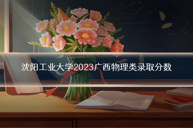 沈阳工业大学2023广西物理类录取分数