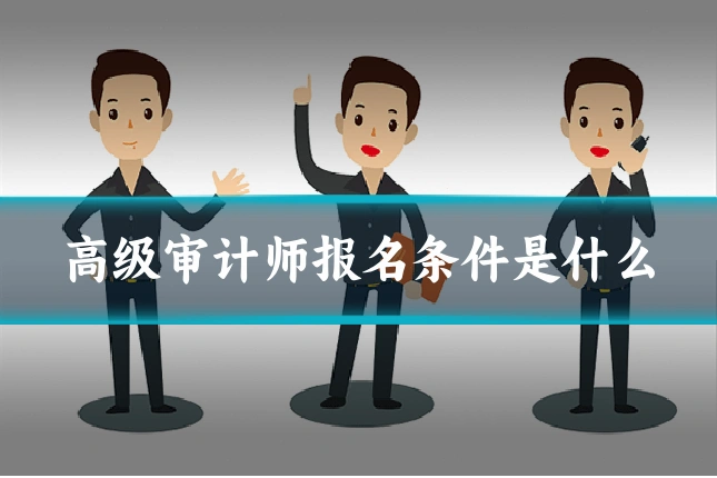 高级审计师报名条件是什么